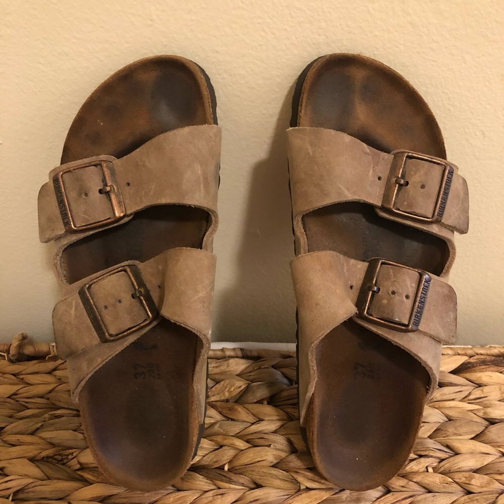 Leather Birkenstocks